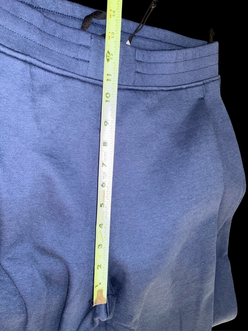 NWT HODO Navy Blue Wide Leg Sweatpants Lounge Pants Size L Tall 34” Inseam - Picture 5 of 7